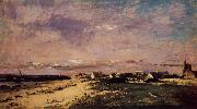 Charles-Francois Daubigny French Coastal Scene France oil painting artist